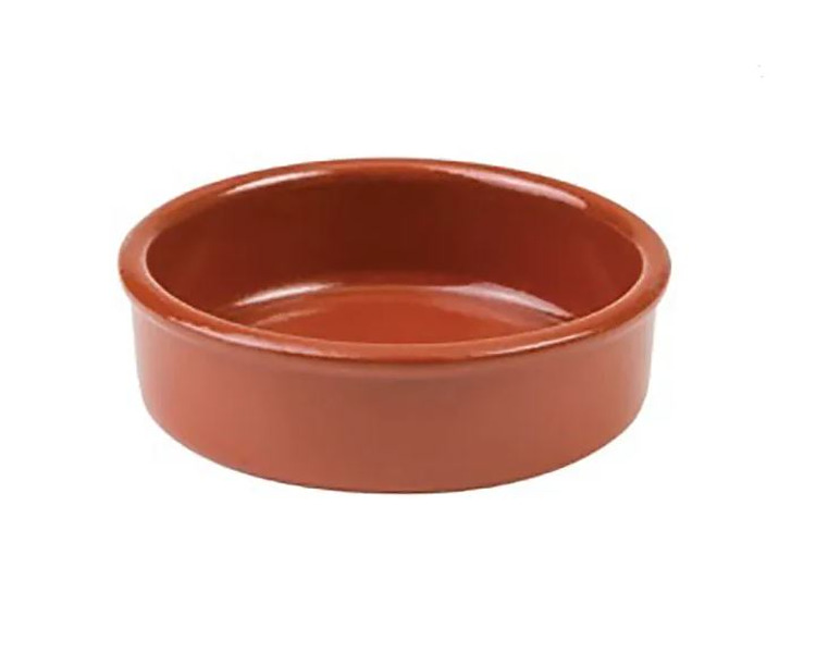 Regas Casserole No Handles Terracotta 100mm 24/Ctn