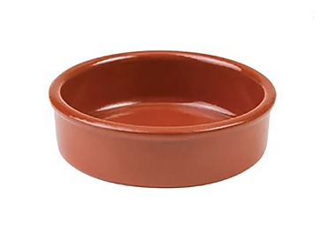 Regas Casserole No Handles Terracotta 100mm 24/Ctn