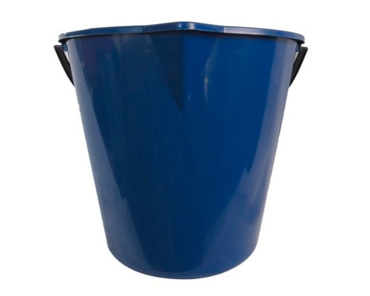 Bucket Plastic Assorted Colours 9.3Ltr