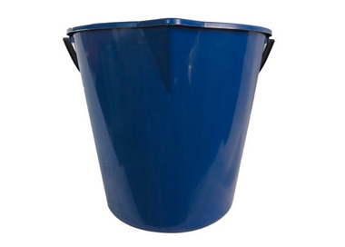 Bucket Plastic Assorted Colours 9.3Ltr