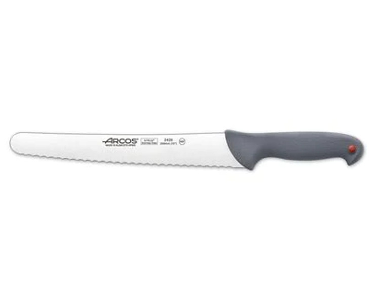 Arcos Bread Knife Grey Handle 25cm 6/Ctn