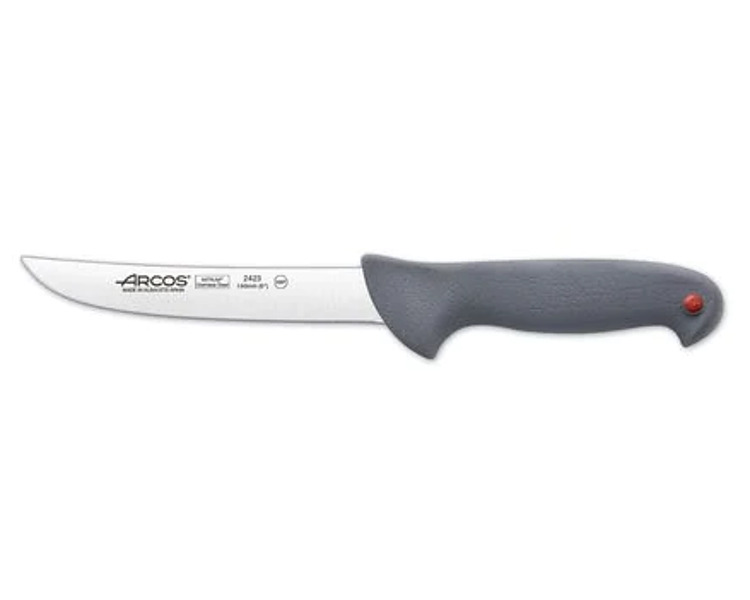 Arcos Boning Knife Curved Blade Grey Handle 15cm 6/Ctn