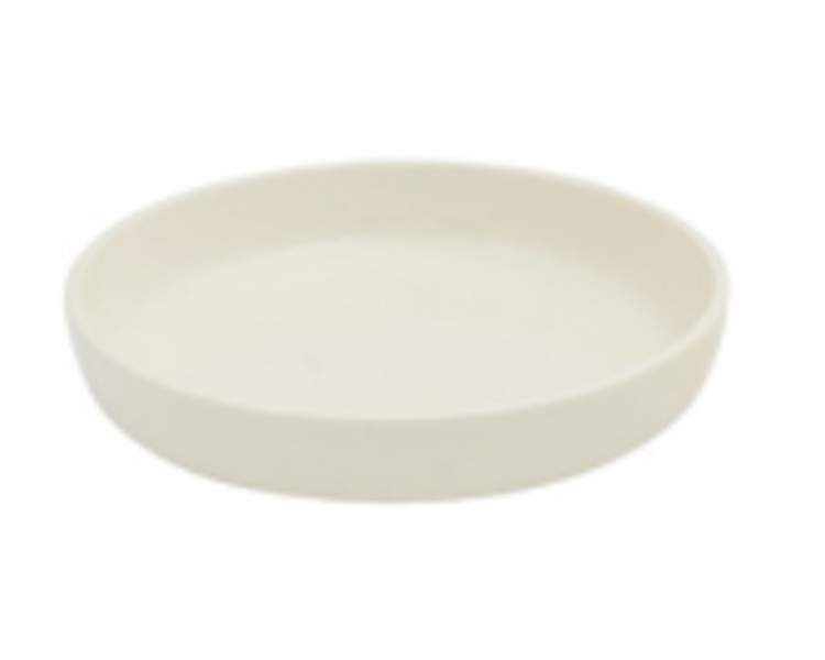 Ease Ivory Deep Round Plate 20cm 3/Ctn