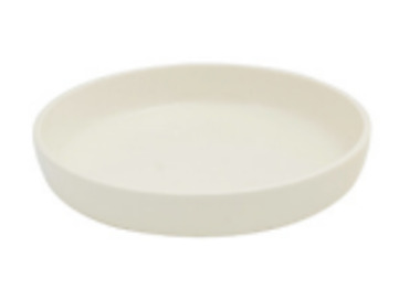 Ease Ivory Deep Round Plate 20cm 3/Ctn