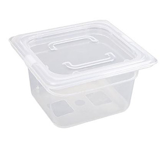 Gastronorm Pan Polypropylene 1/6 100mm 20/Ctn