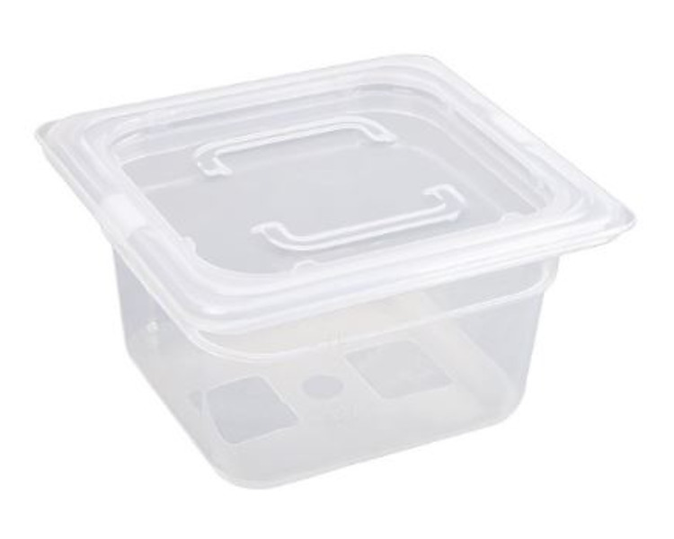 Gastronorm Pan Polypropylene 1/6 100mm 20/Ctn