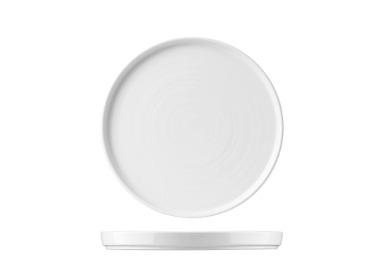 Churchill Chefs Plate Walled White 260mm 12/Ctn