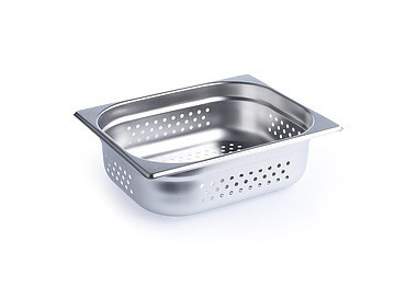 Steam Pan Anti Jam 1/2 100mm Perforated 12/Ctn