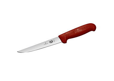 Red Victorinox Boning Knife Straight Narrow Blade 15cm 