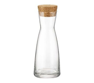 Ypsilon Carafe With Cork Lid 550ml 6/Ctn