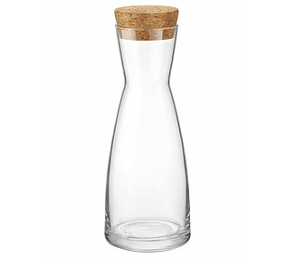 Ypsilon Carafe With Cork Lid 1L 6/Ctn