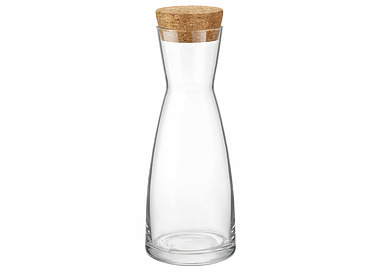 Ypsilon Carafe With Cork Lid 1L 6/Ctn