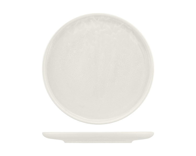 Moda Snow Round Plate 290mm 6/Pkt