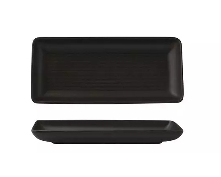 Zuma Charcoal Share Platter 220 x 100mm 6/Pkt