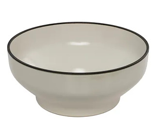 Luzerne Mod Round Bowl Dusted White 212mm 3/Pkt