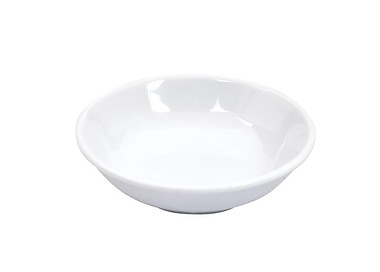 White Melamine Sauce Dish 95mm 24/Pkt