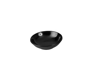 Black Melamine Sauce Dish 60mm 24/Pkt