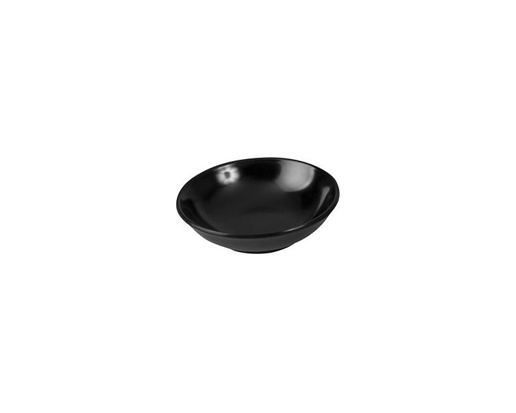 Black Melamine Sauce Dish 60mm 24/Pkt