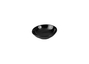 Black Melamine Sauce Dish 60mm 24/Pkt