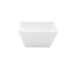 White Melamine Square Bowl 90 x 90 x 55mm 24/Ctn