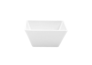 White Melamine Square Bowl 90 x 90 x 55mm 24/Ctn