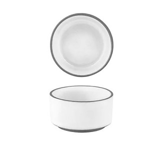 Muse White Sauce Dish 65 x 35mm 8/Pkt