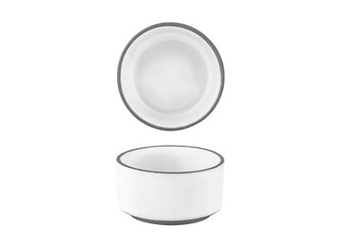 Muse White Sauce Dish 65 x 35mm 8/Pkt