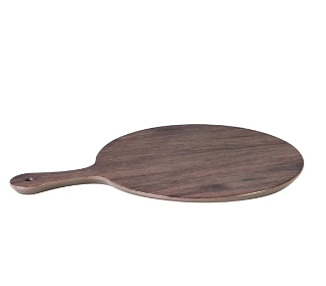 Melamine Dark Wood Round Paddle Board 425 x 300 x 15mm 12/Pkt