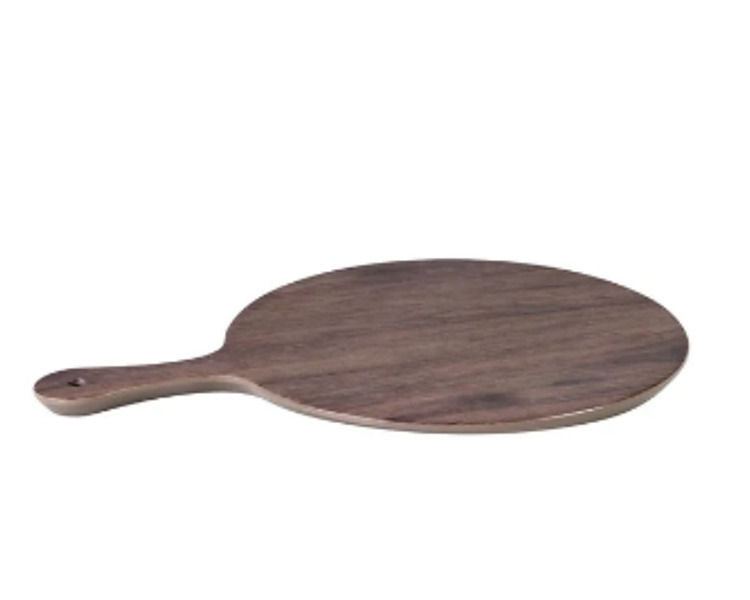 Melamine Dark Wood Round Paddle Board 425 x 300 x 15mm 12/Pkt