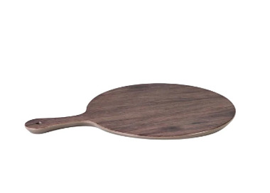 Melamine Dark Wood Round Paddle Board 425 x 300 x 15mm 12/Pkt