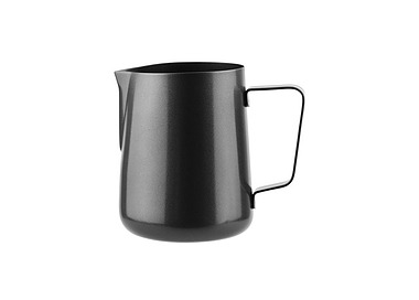 Black Milk Frothing Jug 400ml 12/Pkt