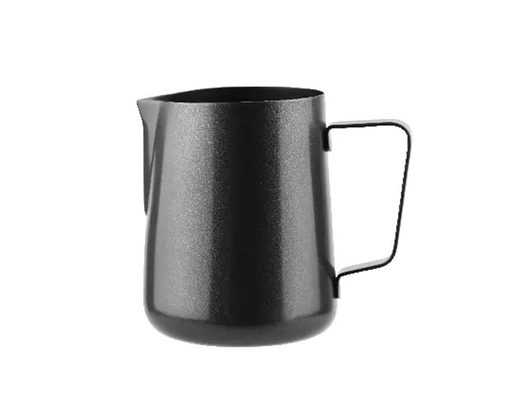 Black Milk Frothing Jug 600ml 12/Pkt