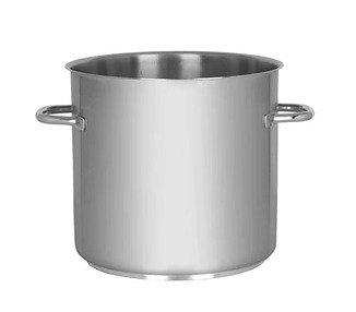 Stainless Steel Paderno Stockpot No Cover 280 x 280mm 17Ltr