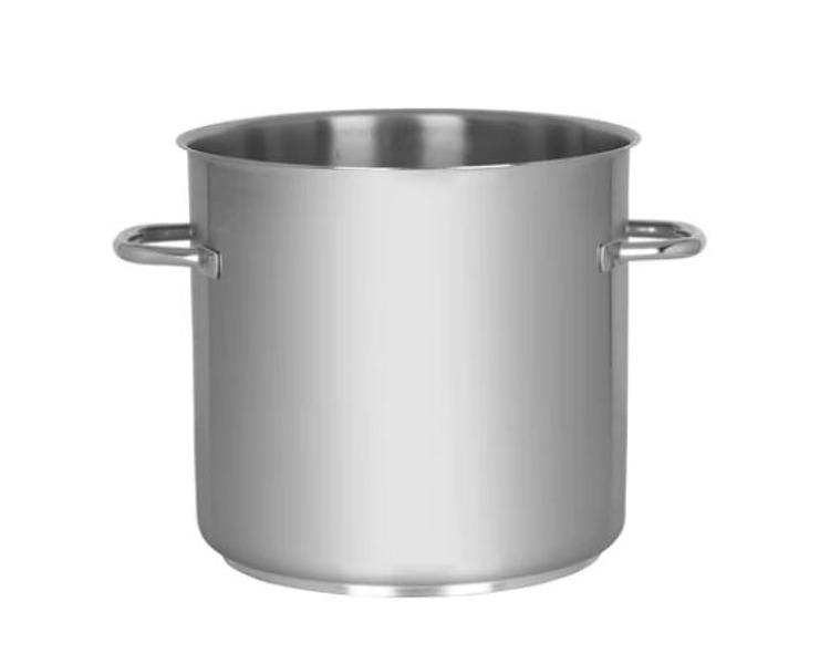 Stainless Steel Paderno Stockpot No Cover 280 x 280mm 17Ltr