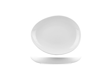 Bistro Egg Shape Plate/Bowl 339 x 271mm 6/Ctn