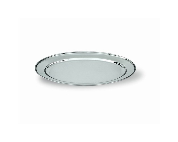 Satinless Steel Oval Platter 400mm 12/Ctn