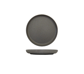Eclipse Uno Dark Grey Round Plate 175mm 6/Ctn